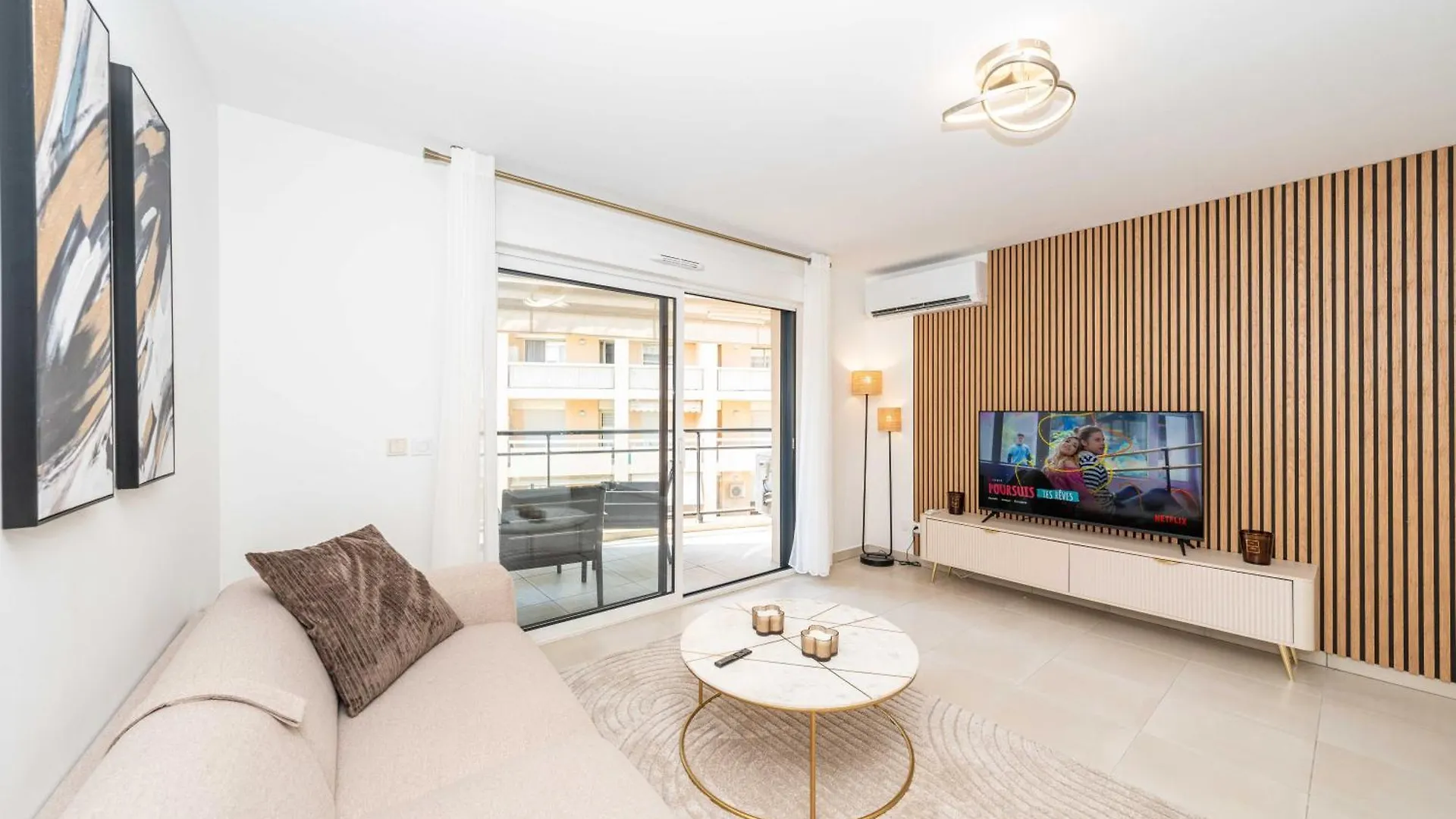 Modern Apartment With Terraces, Parking - Cannes